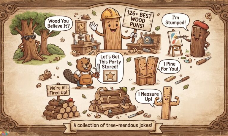 126+ Best Wood Puns