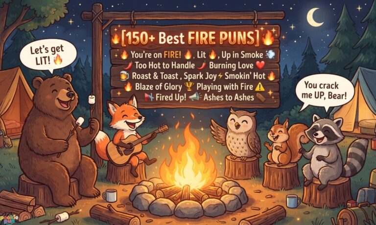 150+ Best Fire Puns