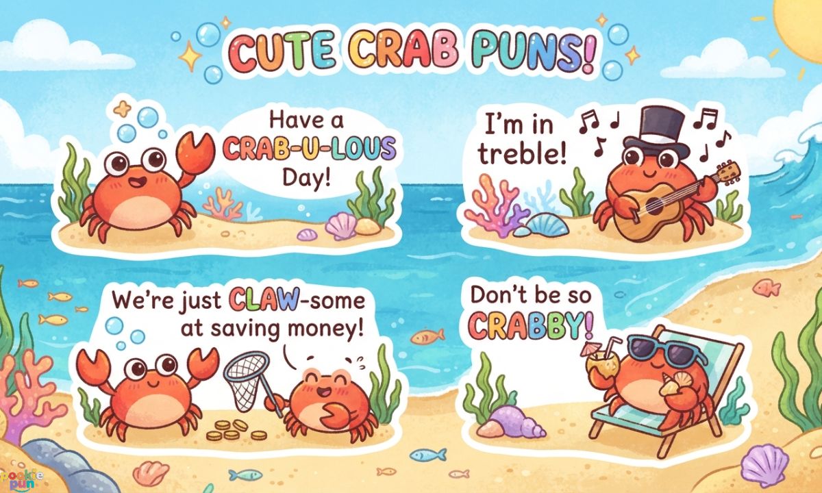 Cute Crab Puns