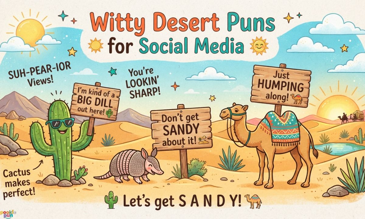 Desert Puns for Social Media 