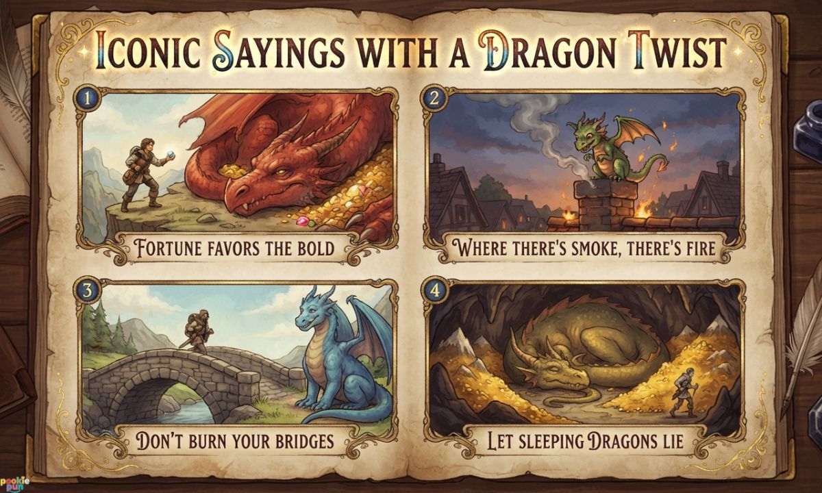 Iconic Sayings with a Dragon Twist