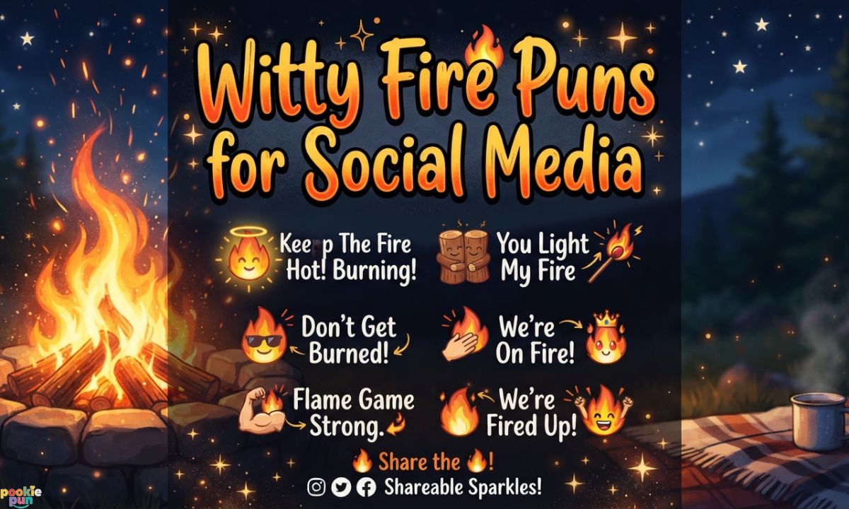  Fire Puns for Social Media