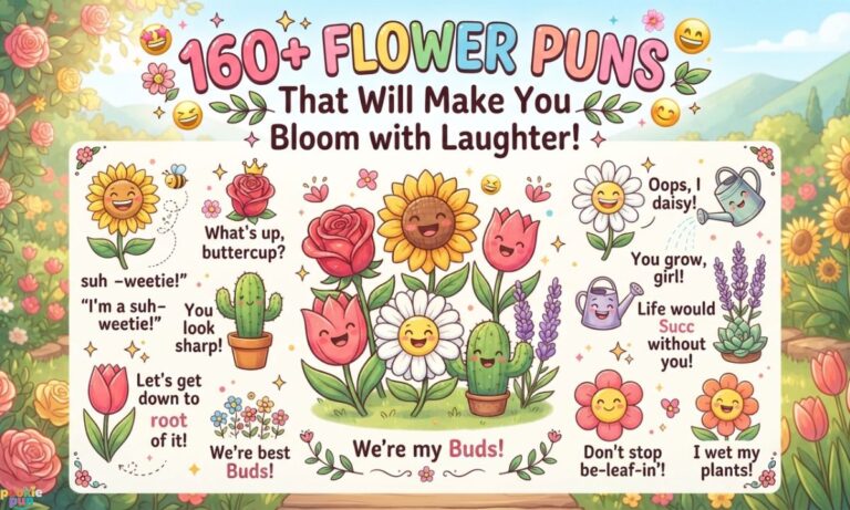 Flower Puns