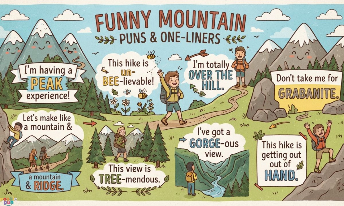 Funny Mountain Puns 