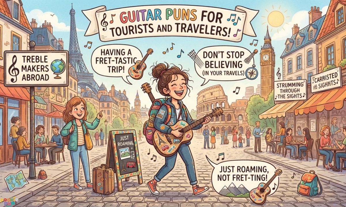 Guitar Puns for Tourists