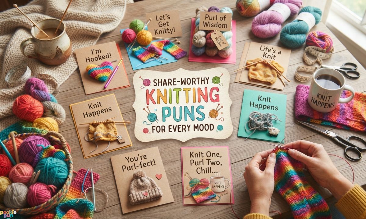 Knitting Puns for Every Mood