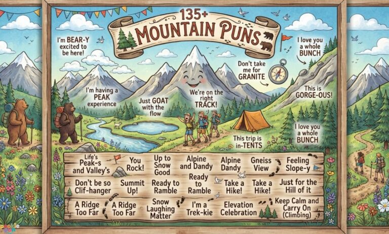 Mountain Puns