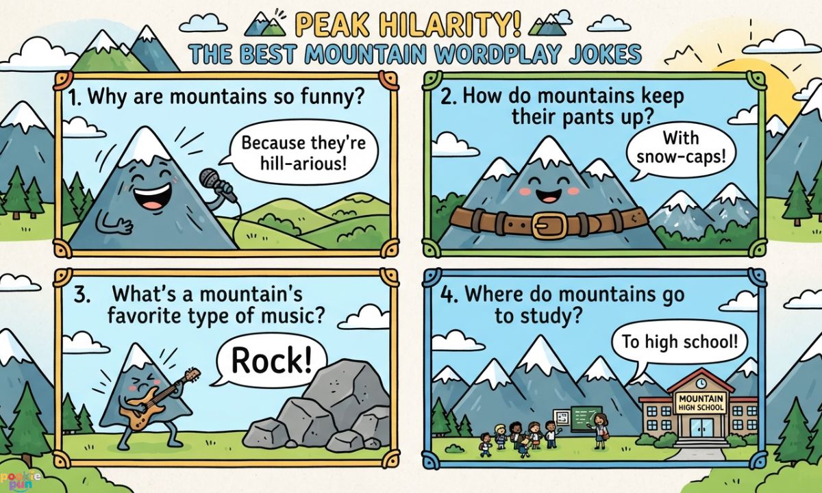 Mountain-Themed Wordplay Jokes