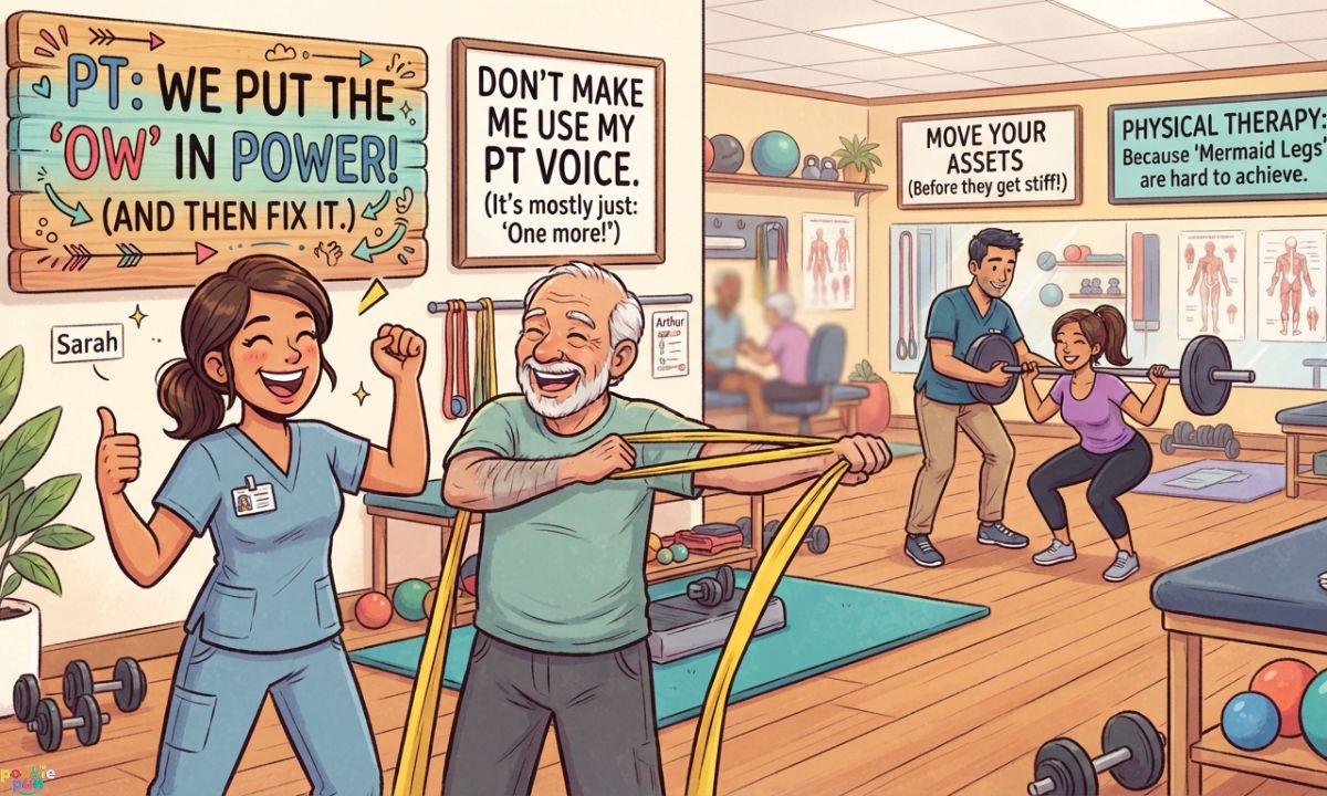 Physical Therapy Wordplay