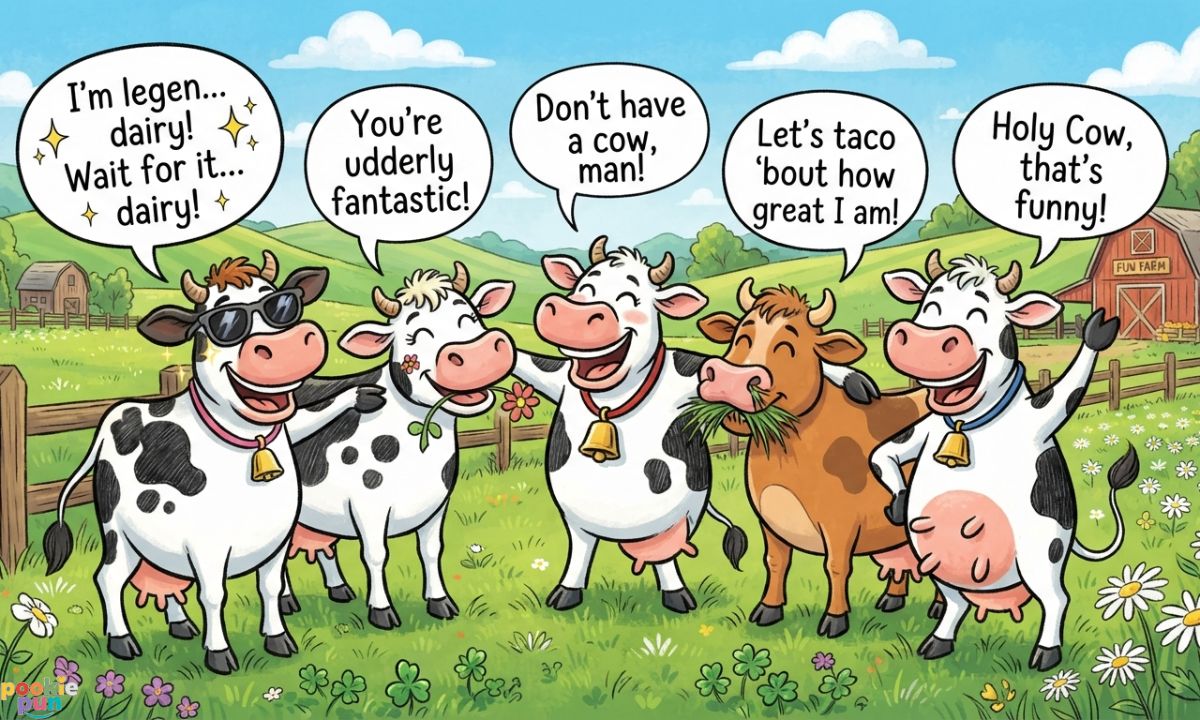 Punny Cow Quotes
