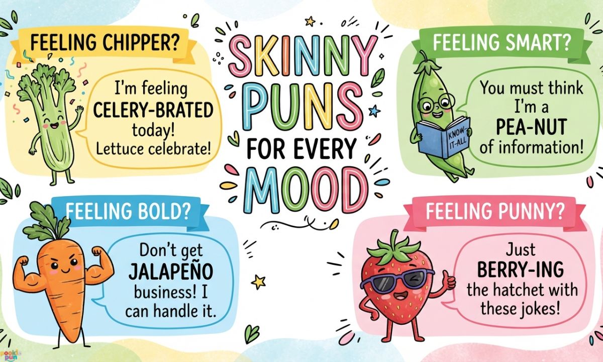 Skinny Puns for Every Mood
