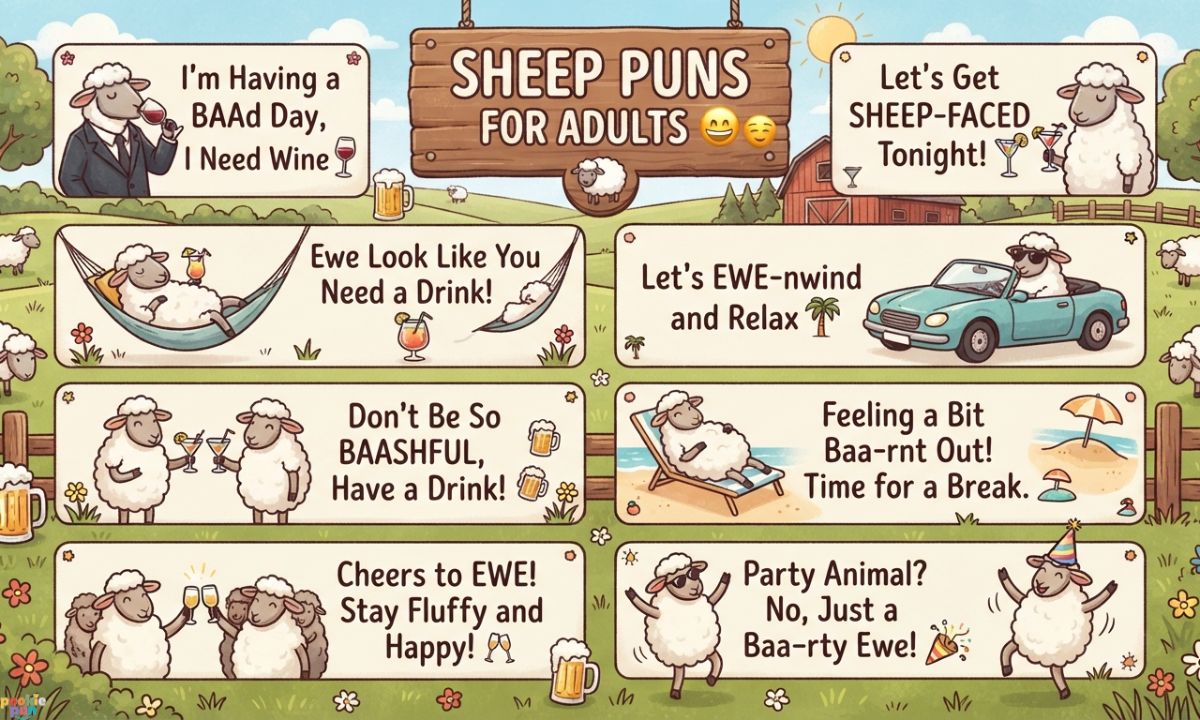 Sheep Puns for Adults