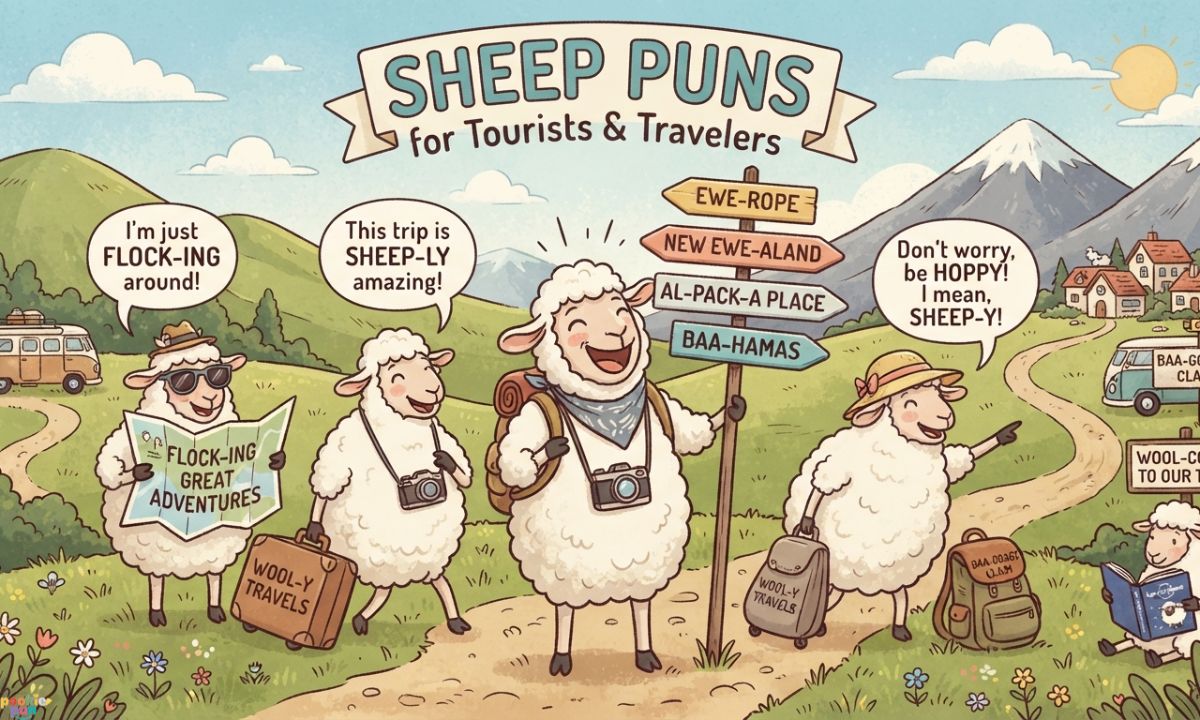 Sheep Puns for Tourists