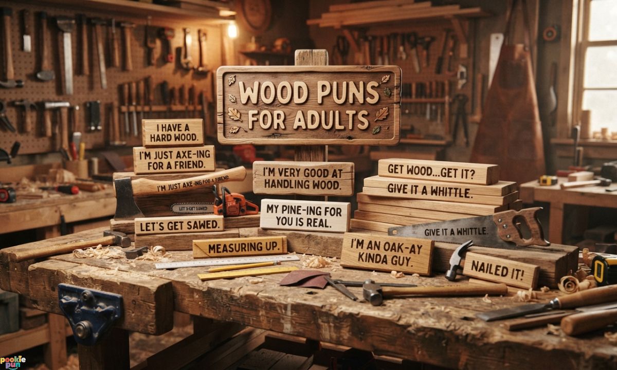 Wood Puns for Adults 