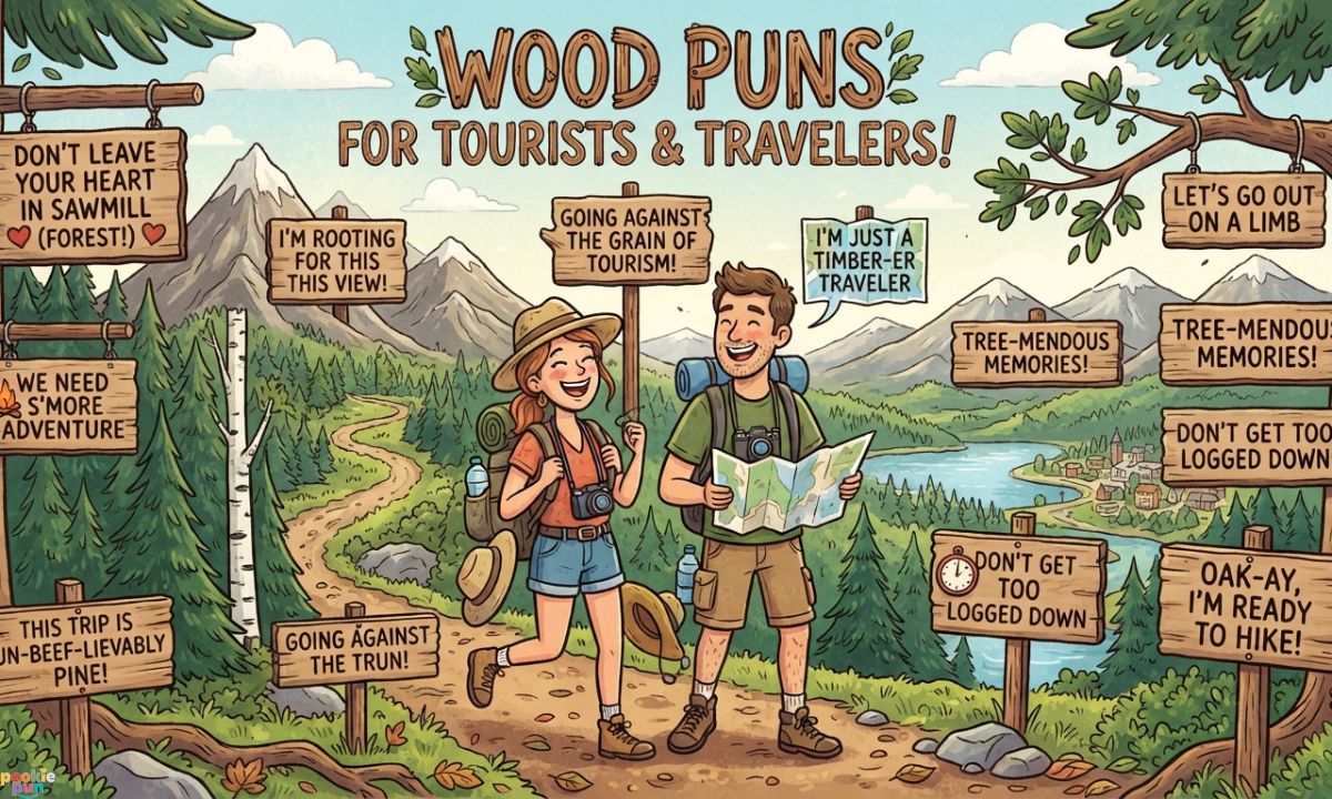 Wood Puns for Tourists