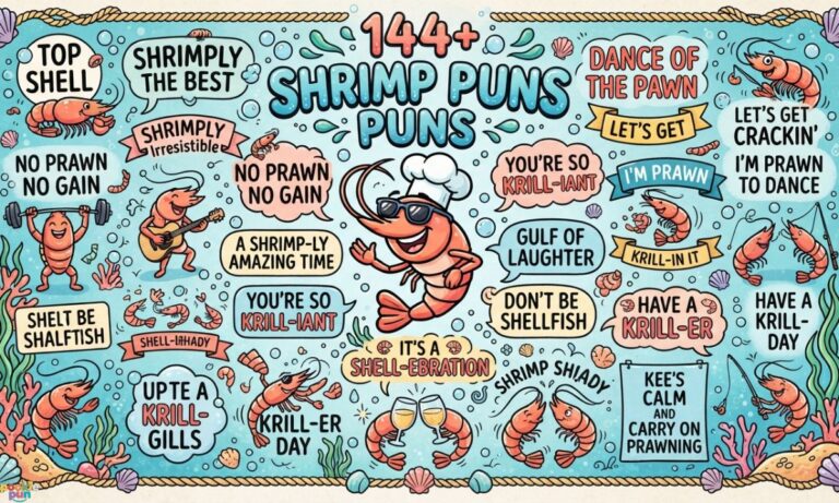 144+ Shrimp Puns