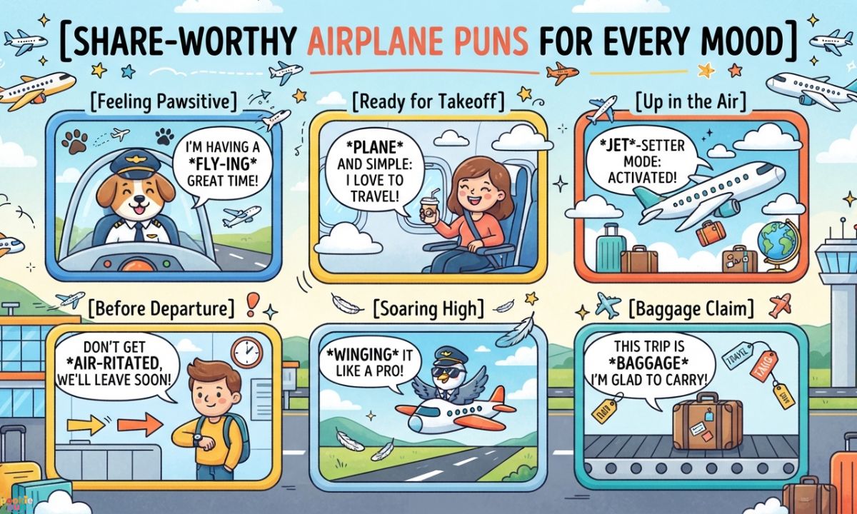 Airplane Puns for Every Mood