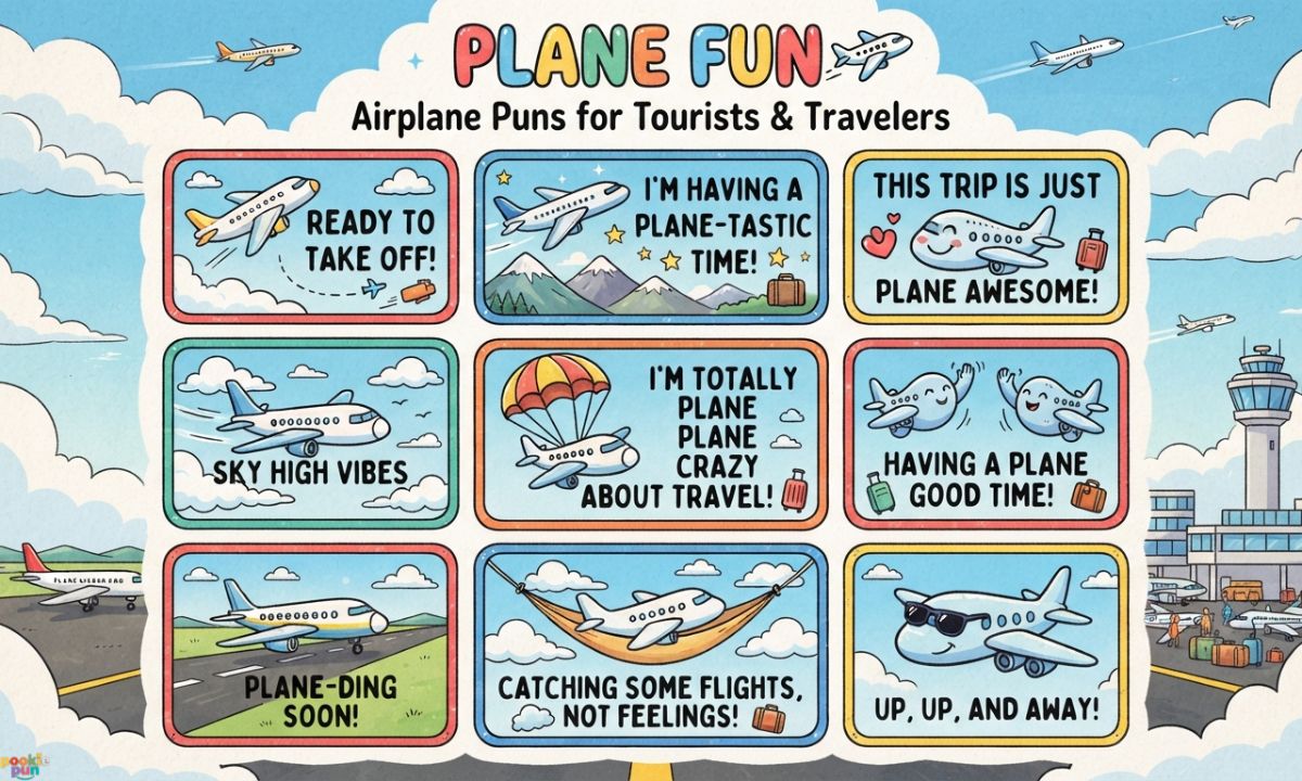 Airplane Puns for Tourists