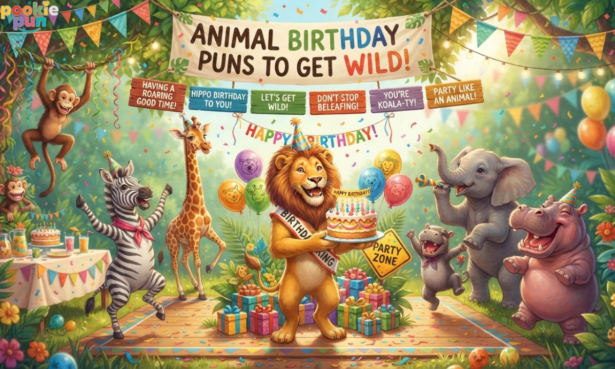 Animal Birthday Puns 