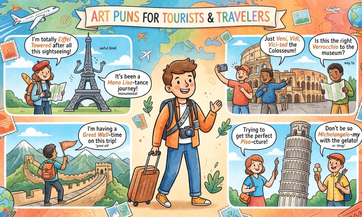Art Puns for Tourists