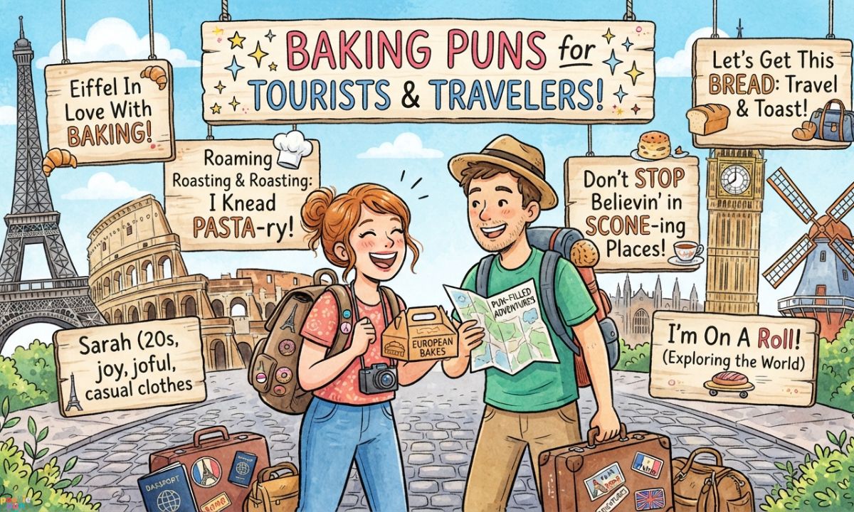 Baking Puns for Tourists 