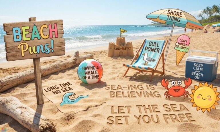Beach Puns