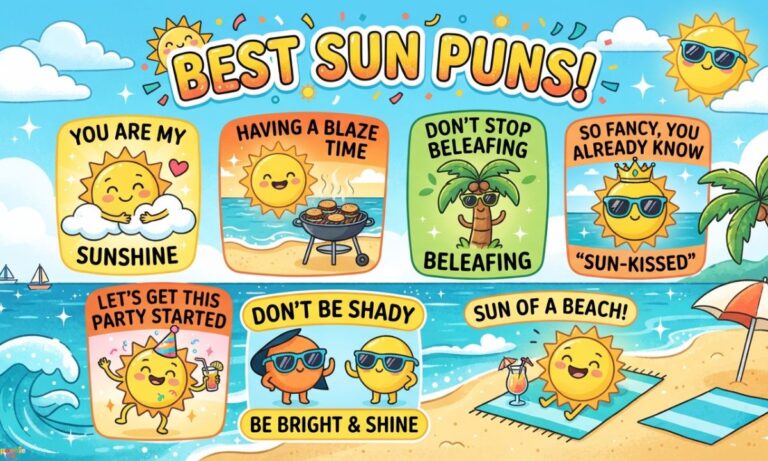 Best Sun Puns