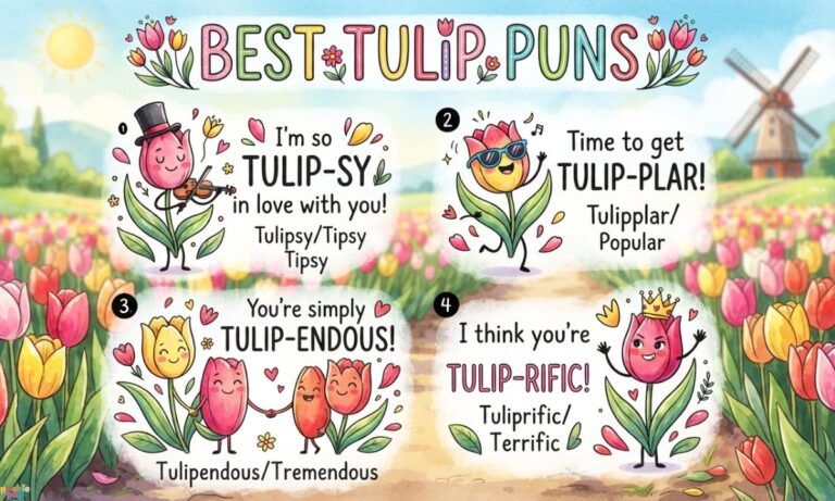 Best Tulip Puns