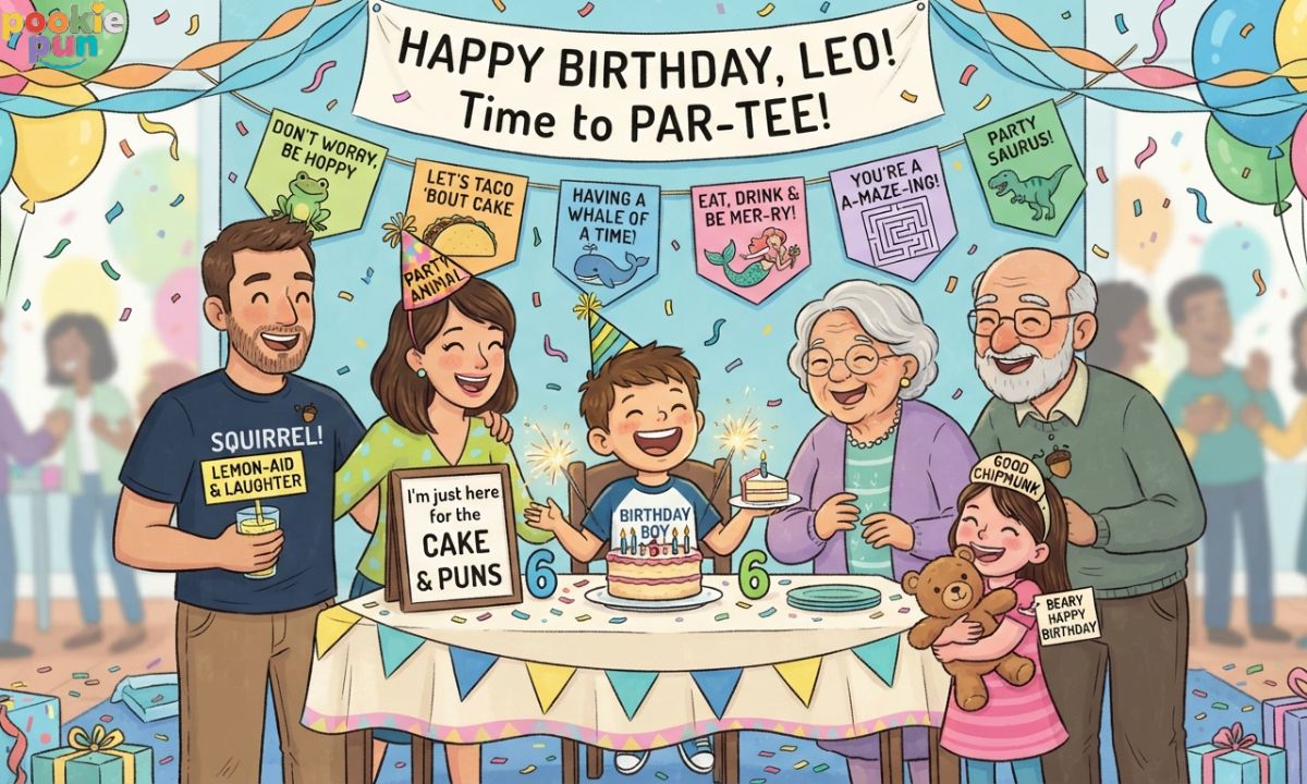Birthday Puns for Kids and Family
