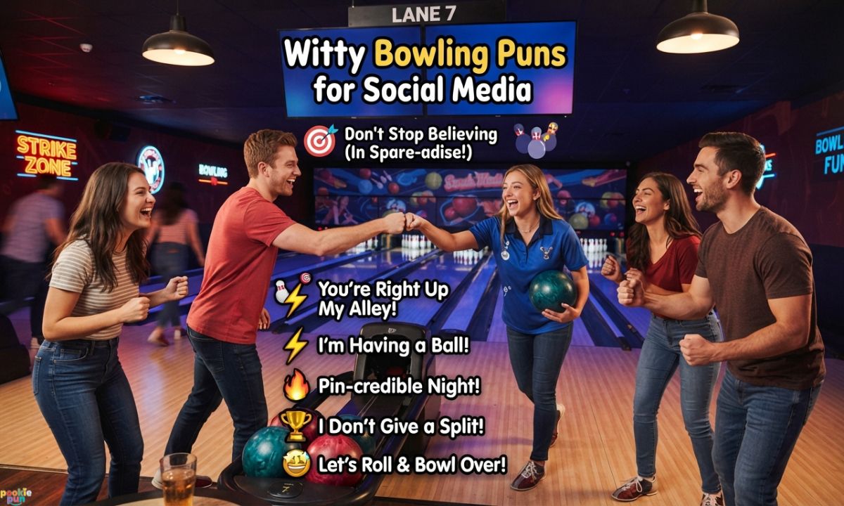 Bowling Puns for Social Media