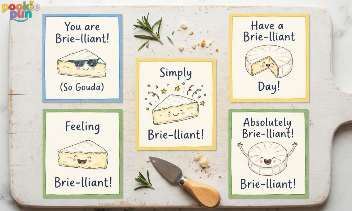 Brie-lliant Brie Cheese Puns