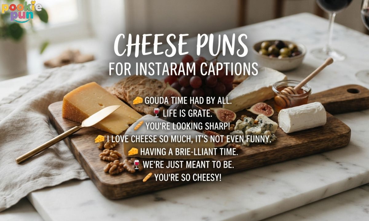 Cheese Puns for Instagram Captions