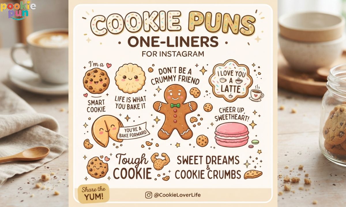 Cookie Puns One-Liners for Instagram