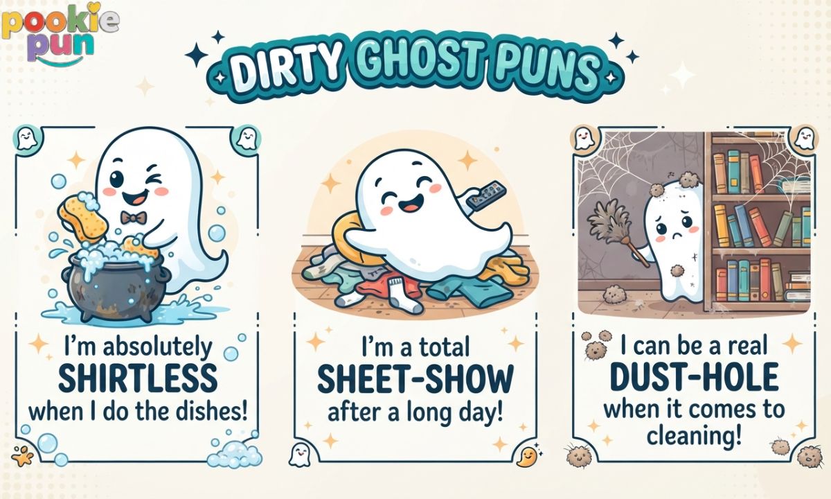 Dirty ghost puns