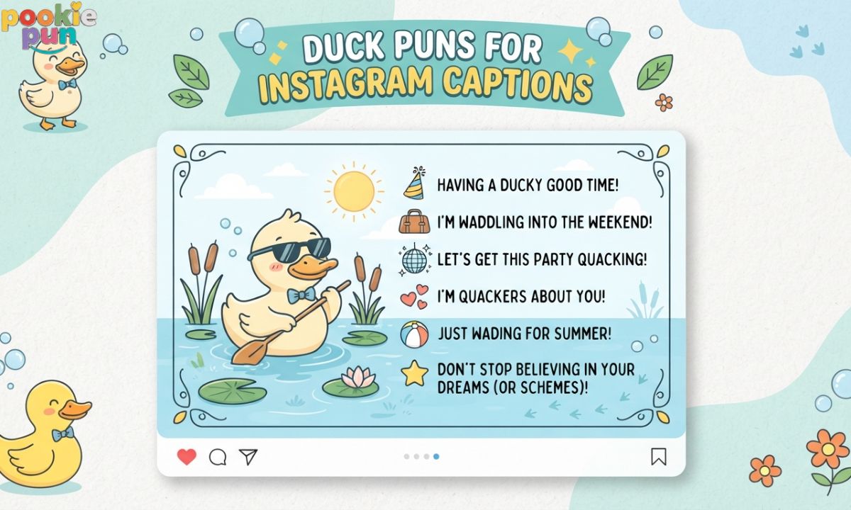 Duck Puns for Instagram Captions