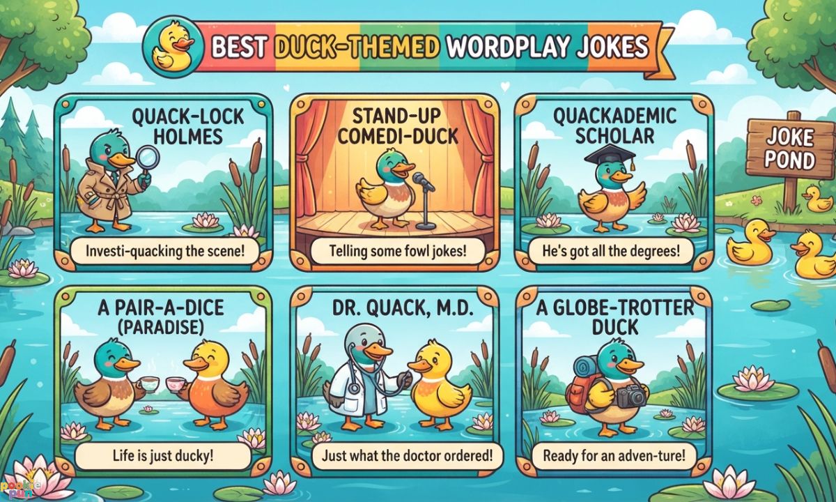 Duck-Themed Wordplay Jokes