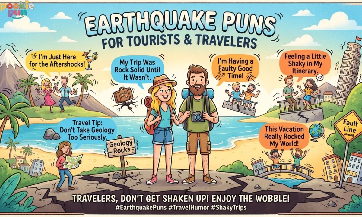 Earthquake Puns for Tourists