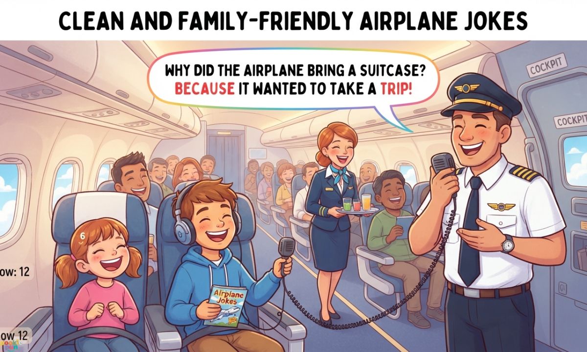 Family-Friendly Airplane Jokes