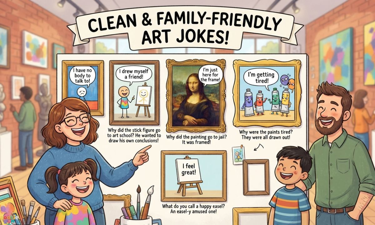 Family-Friendly Art Jokes
