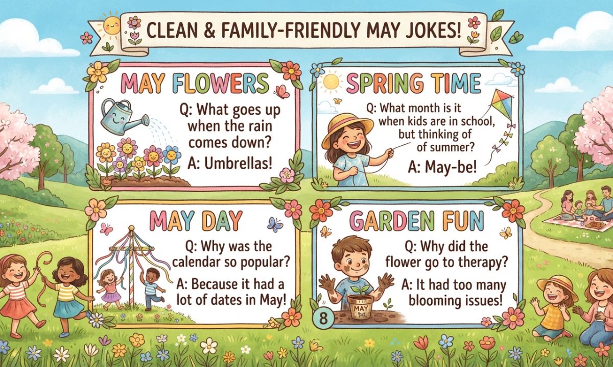 Family-Friendly May Jokes