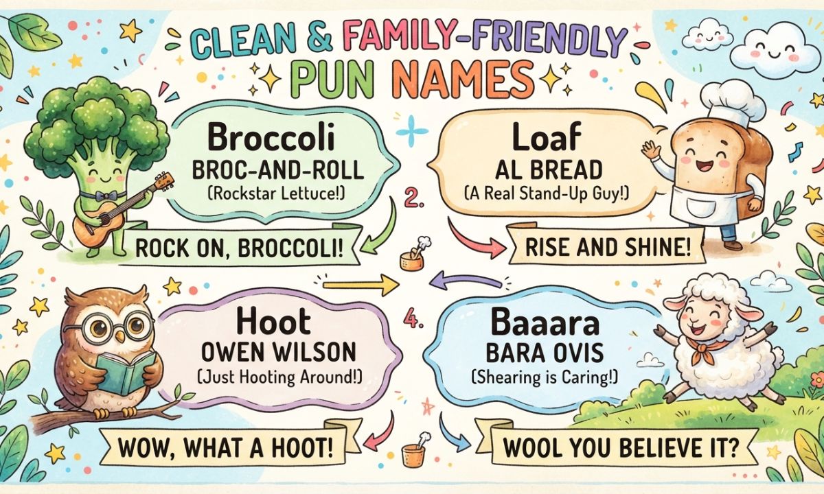 Family-Friendly Pun Names