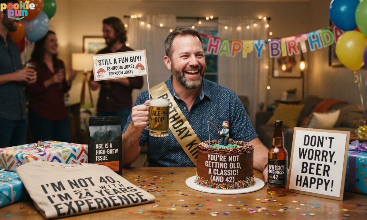 Funny Birthday Puns for Him