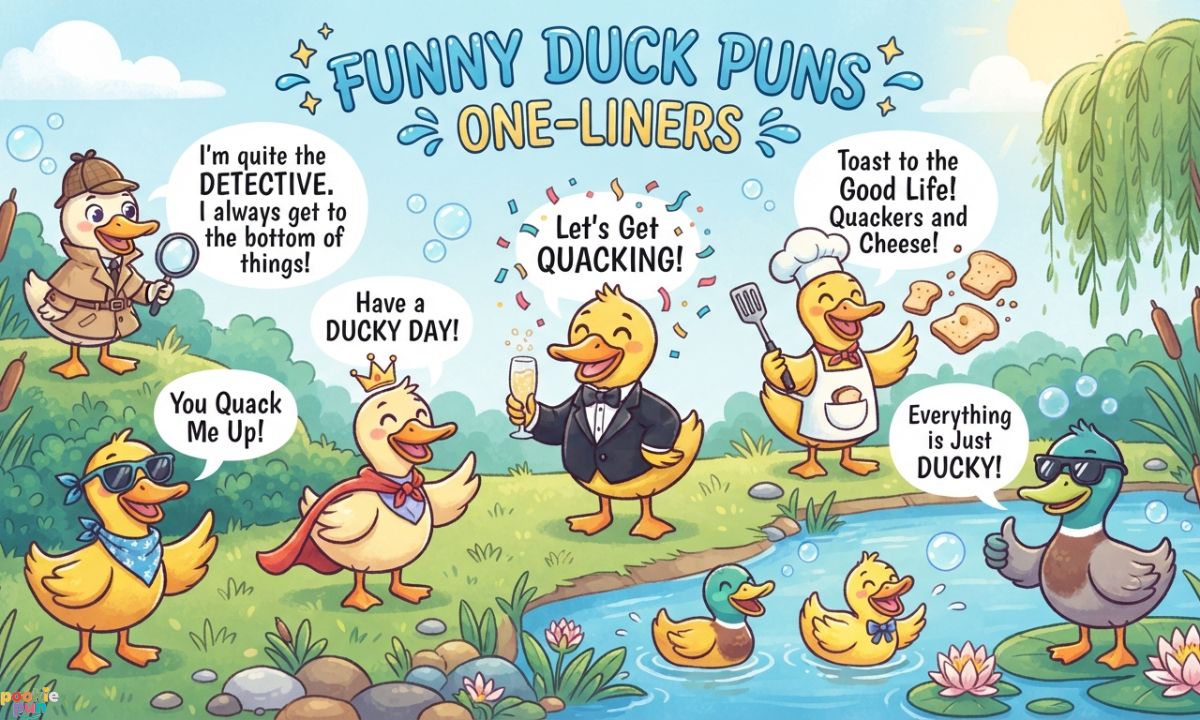 Funny Duck Puns One Liners