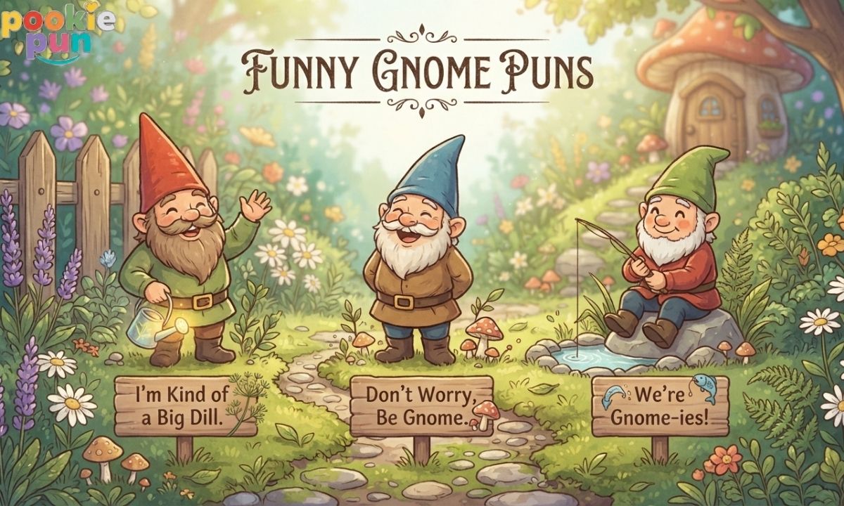 Funny Gnome puns