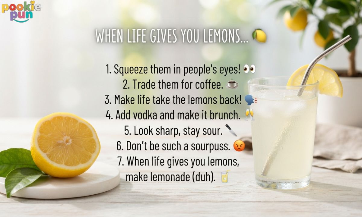 Funny Lemon One-Liners