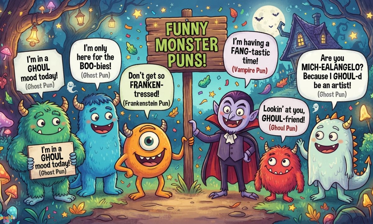 Funny Monster Puns One Liners