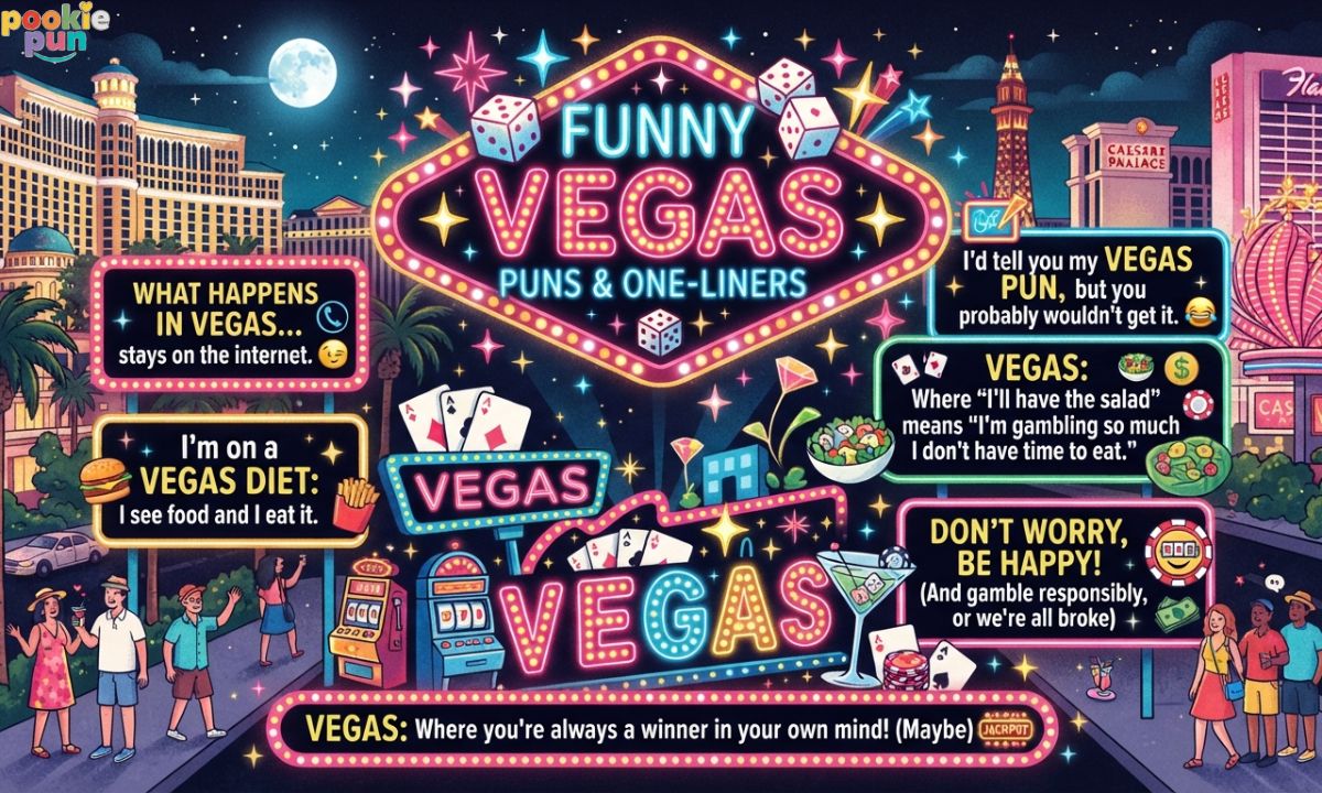 Funny Vegas Puns One Liners