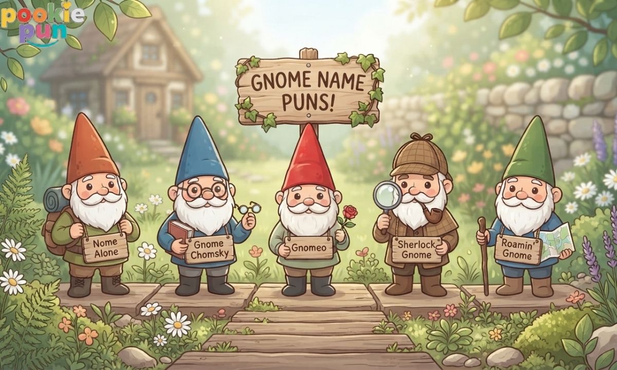 Gnome Name Puns