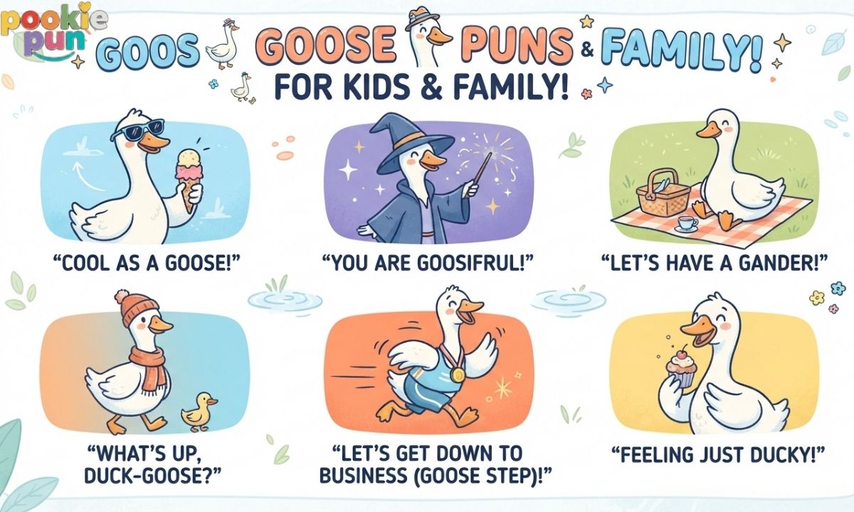 Goose Puns for Kids and Family