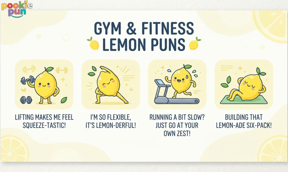 Gym & Fitness Lemon Puns